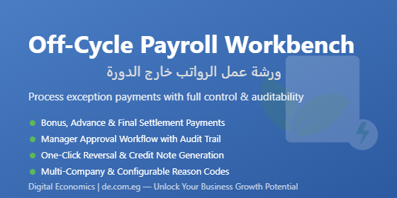 International Off-Cycle Payroll Workbench